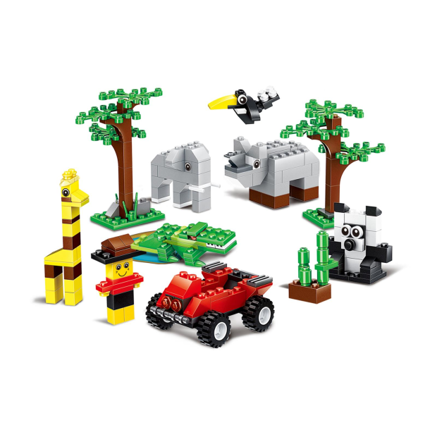 Wange 8100 Designer Bausteine-Box mit 625 Teilen