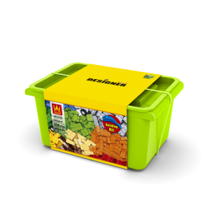 Wange 8100 Designer Bausteine-Box mit 625 Teilen