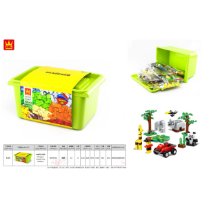 Wange 8100 Designer Bausteine-Box mit 625 Teilen