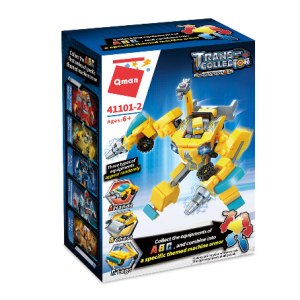 Qman 41101 Trans-Collector Fahrzeuge oder Mech Kindergeburtstags-Mitgebsel