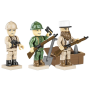 Cobi 2037 French Armed Forces Soldaten-Figuren mit Zubehör (Historical Collection WWII)