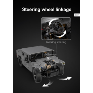 CaDA C61027W weißer Humvee