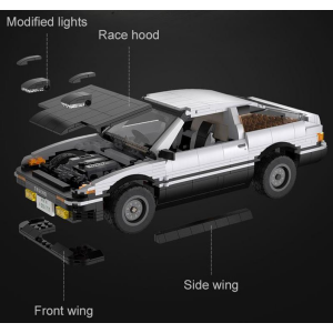 CaDa C61024W Initial-D Toyota AE86 Trueno