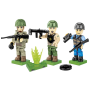 Cobi 2048 D-Day 1944 Soldaten-Figuren mit Zubehör (Historical Collection WWII)