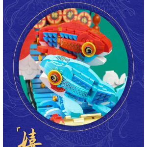 Keeppley by Qman K19901 Glücks Koi Karpfen