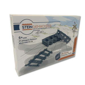 Kazi KY98215-1A Train Track Schienen-Set 25 Kurven