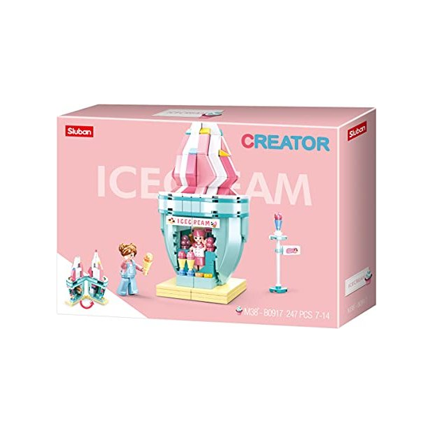 Sluban M38-B0917 Food Court Ice Cream Shop - Eisdiele