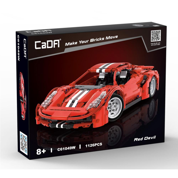 CaDA C61049W Red Devil Sportwagen