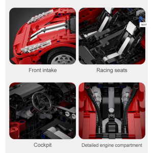 CaDA C61049W Red Devil Sportwagen