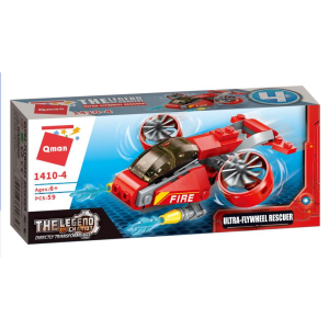 Qman 1410 The Legend of Chariot Feuerwehrfahrzeug Savior FV