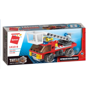 Qman 1410 The Legend of Chariot Feuerwehrfahrzeug Savior FV