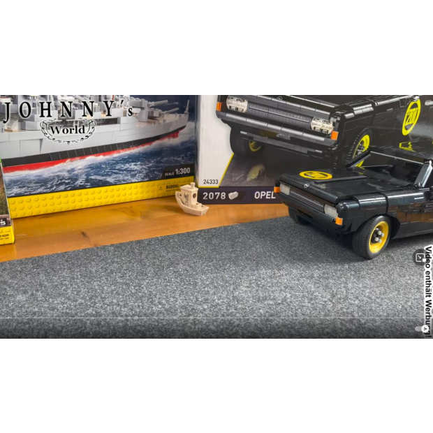 Cobi 24333 Opel Record C-Schwarze Witwe