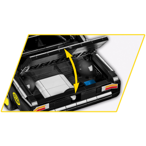 Cobi 24333 Opel Record C-Schwarze Witwe