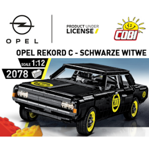 Cobi 24333 Opel Record C-Schwarze Witwe
