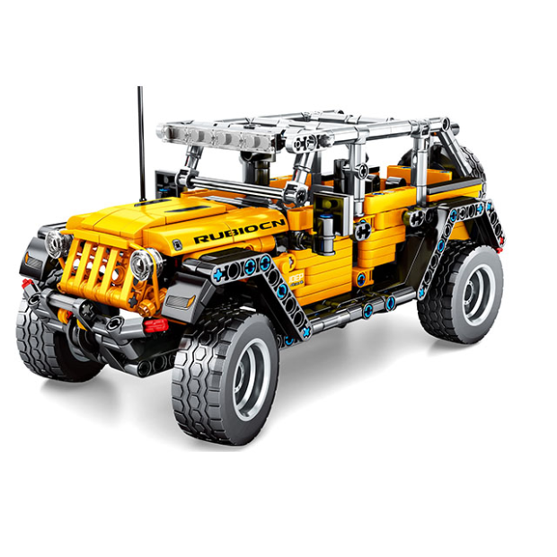 Sembo 8203 Gelber Geländewagen