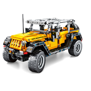 Sembo 8203 Gelber Geländewagen