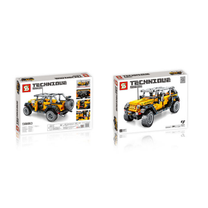 Sembo 8203 Gelber Geländewagen