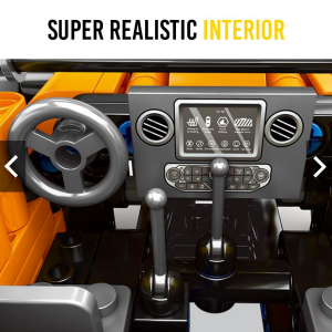 Sembo 8203 Gelber Geländewagen