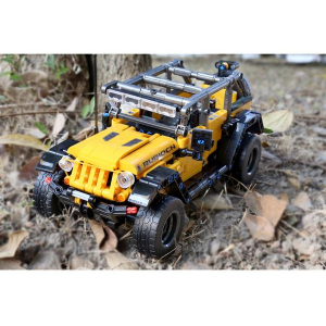 Sembo 8203 Gelber Geländewagen