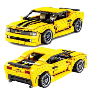 Sembo 8200 gelber Rennwagen