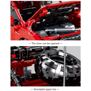 Sembo 8550 Roter Geländewagen