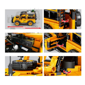 Sembo 8551 Gelber Geländewagen