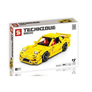 Sembo 8304 Japanischer Gelber Rennwagen