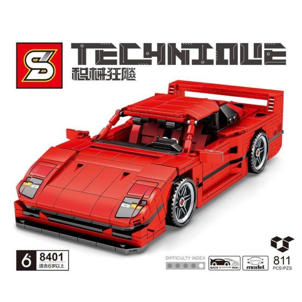 Sembo 8401 Italienischer Rennwagen