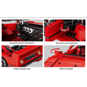 Sembo 8401 Italienischer Rennwagen