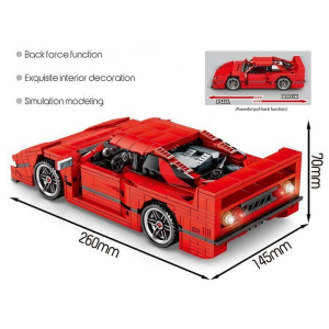 Sembo 8401 Italienischer Rennwagen