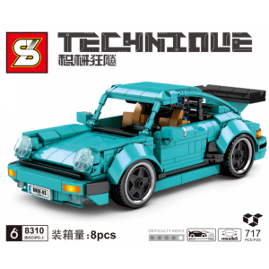 Sembo 8310 Türkiser Sportwagen