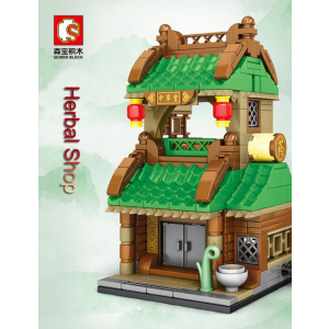Sembo 601034 Chinesisches Minimodular Antiker...