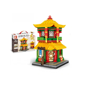 Sembo 601036 Chinesisches Minimodular Antike Bäckerei