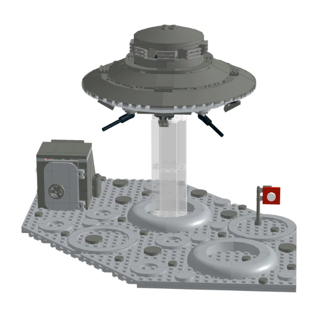 Modbrix Haunebu 2.0 Reichsflugscheibe Ufo