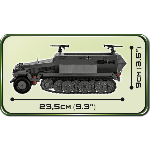 Cobi 2552 SD.KFZ. 251/1 Ausführung A 590 KL. Halbkette
