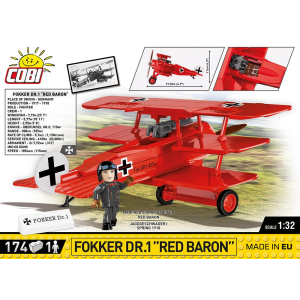 Cobi 2986 Fokker Dr. 1 Roter Baron