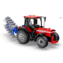 CaDa Master C61052W roter Traktor mit Pflug RC