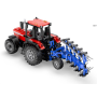 CaDa Master C61052W roter Traktor mit Pflug RC