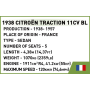 Cobi 2265 Citroen Traction 11CV BL Executive Edition