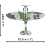 Cobi 5725  British Army Supermarine Spitfire MK.VB