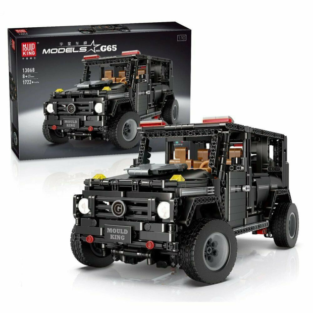 Mould King 13068 schwarzer Geländewagen