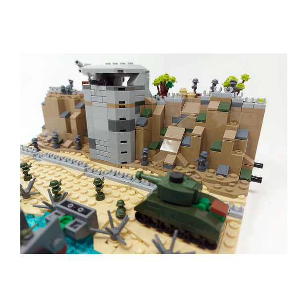 Modbrix Nano Soldiers Omaha Beach