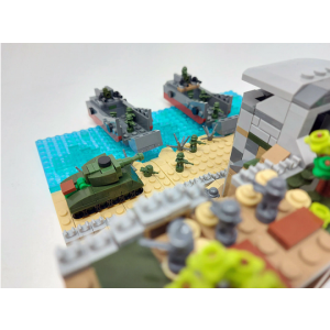 Modbrix Nano Soldiers Omaha Beach