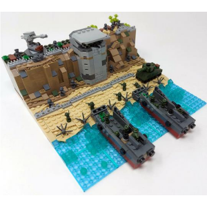 Modbrix Nano Soldiers Omaha Beach