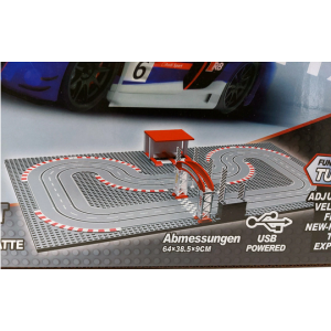 Modbrix Slot Car Klemmbausteine Rennbahn
