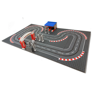 Modbrix Slot Car Klemmbausteine Rennbahn
