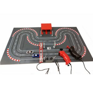 Modbrix Slot Car Klemmbausteine Rennbahn