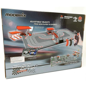 Modbrix Slot Car Klemmbausteine Rennbahn