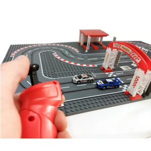Modbrix Slot Car Klemmbausteine Rennbahn