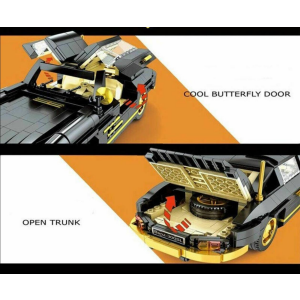 Mould King 10005 Schwarzer Oldtimer 300SL